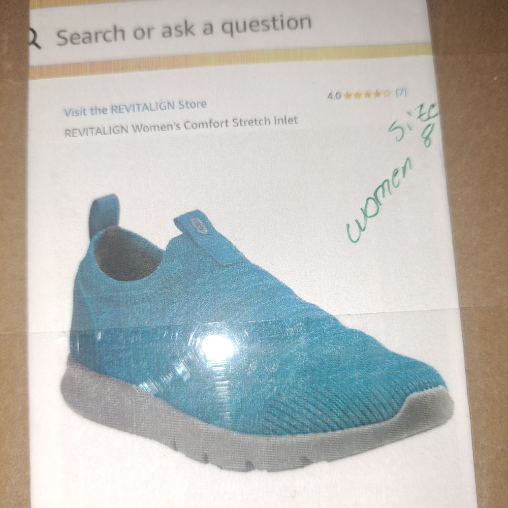 WACO Revitalign Womens Shoes Size 8 Biscayne Blue Slip OnMule Clog NEW